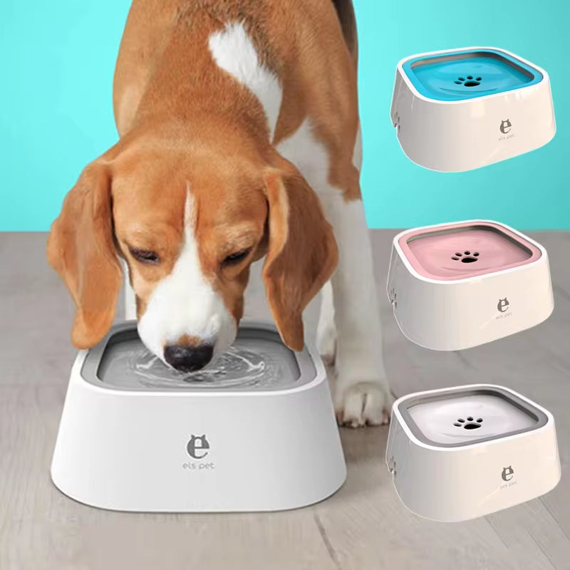 Revolutionary Spill-Free Dog Water Bowl – Floating Design for Clean, Easy Hydration